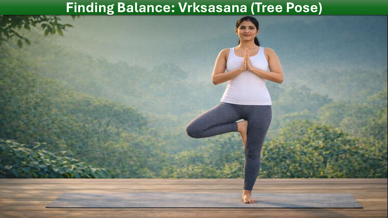 Finding Balance Vrksasana Tree Pose
